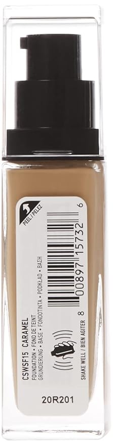 NYX PROFESSIONAL MAKEUP Can't Stop Won't Stop Foundation, 24h Full Coverage Matte Finish - Caramel (Pack of 2)
