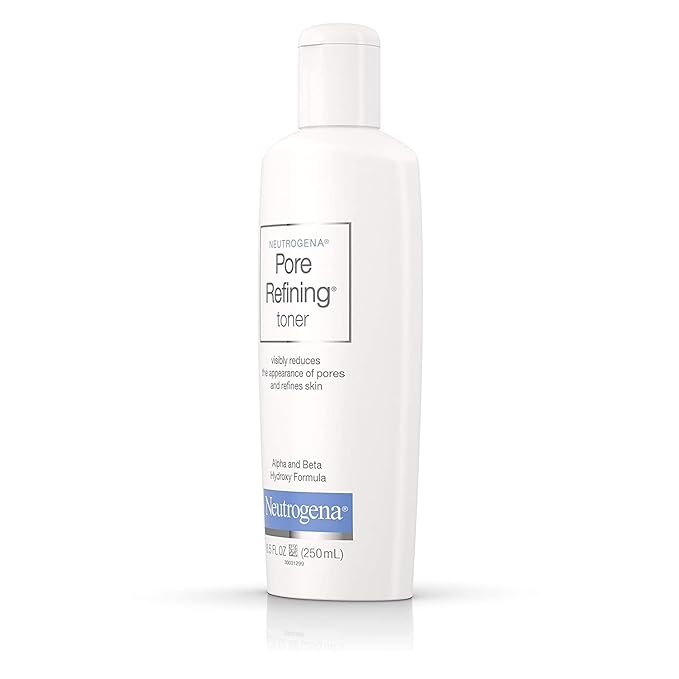 Neutrogena Pore Refining Toner, Alpha and Beta Hydroxy Formula, 8.5 Ounce