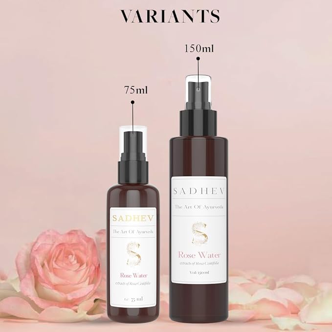 Saadheev - Natural Rose Water Toner