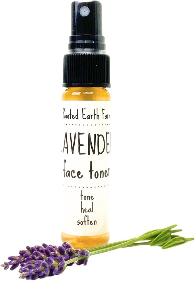 Lavender Face Toner - 1 fl oz - Facial Mist for Women and Men - Great for Sensitive Skin
