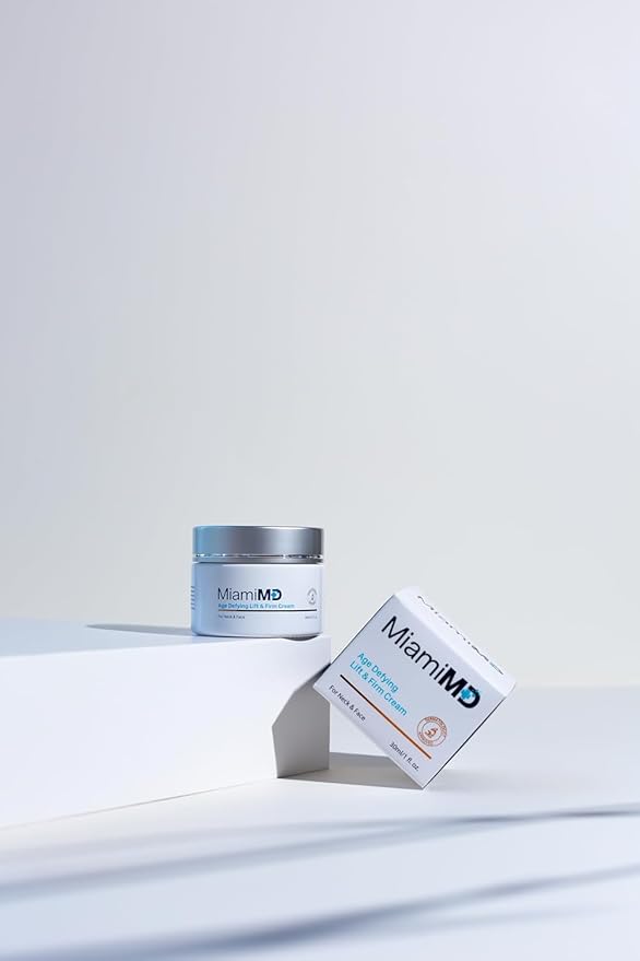 MiamiMD Age-Defying Lift & Firm Cream - Anti Aging and Skin Firming For All Types - Paraben Free - Fragrance Free Cruelty Free BHA Free 50 ml (1.7oz) - 6 PACK
