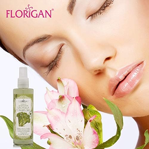 Astringent Face Tonic Make-Up Remover Lettuce & Passion Flower Extracts “Lechuga y Pasiflora” Florigan® 250ml.