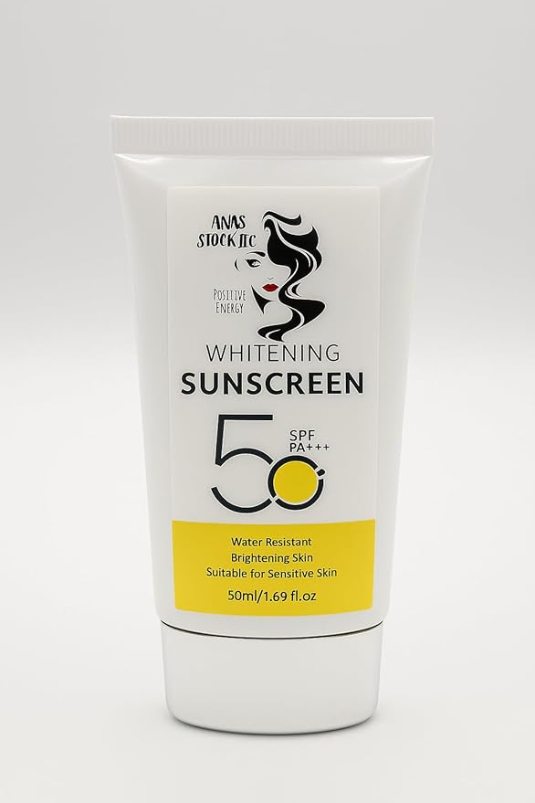 SUNSCREEN WHITENING SPF 50 PA++++ – Whitening, Moisturizing and Water Resistant Sunscreen – UVA/UVB Protection suitable for sensitive skin