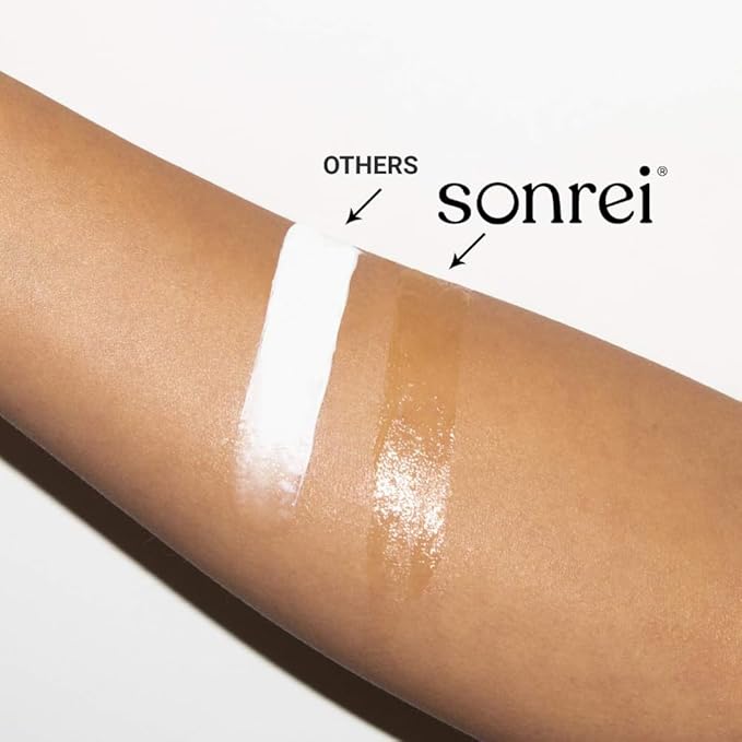 Sonrei Sea Clearly Premium SPF 50 Clear Face and Body Organoshield Sunscreen Gel | UVA, UVB & Antioxidant Enriched, UV Protection, Vegan, GMO & Gluten Free - (6.80 Fl Oz (Pack of 2)