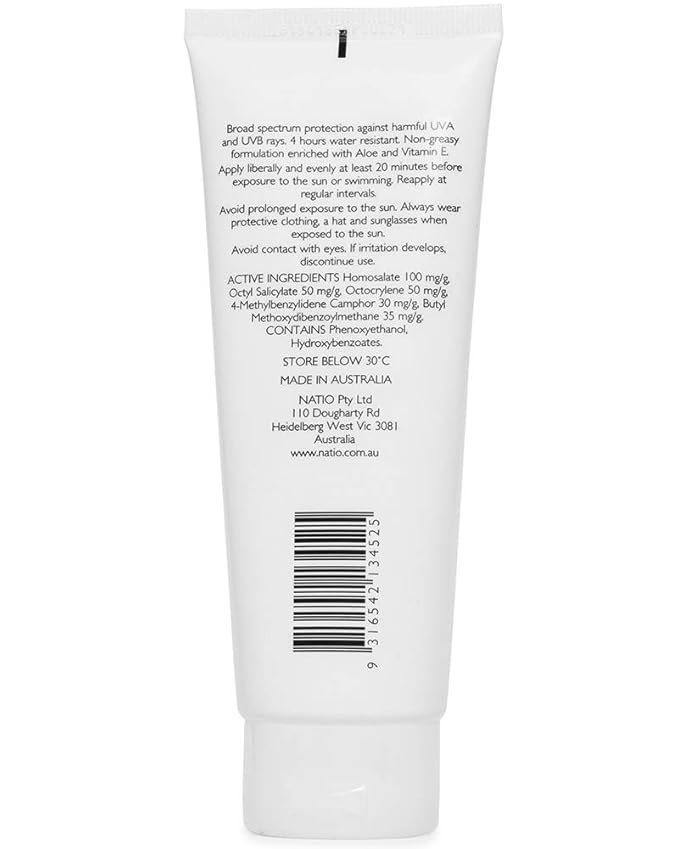 Natio Broad Spectrum Sunscreen SPF 50+ 100ML