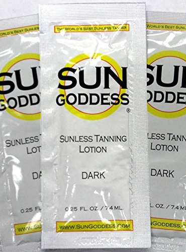 SUN GODDESS – VERY DARK - Spray Tan Solution - 64 oz - Sunless Self Tanning Liquid for Airbrush or HVLP System + INCLUDES: Applicator Mitt, Application Gloves, Best Fake Tanner Lotion Mousse Sample