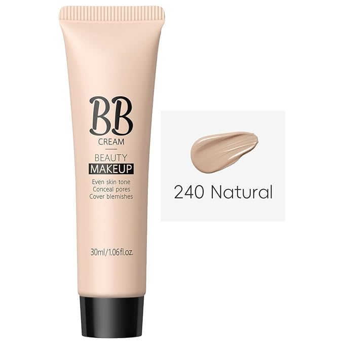 Aislor Tinted Moisturizer BB Cream Natural Finish Foundation for Women Multi Purpose Makeup Provides Hydration and Smooth Skin Oil Free Lightweight Feel Natural Color One Size
