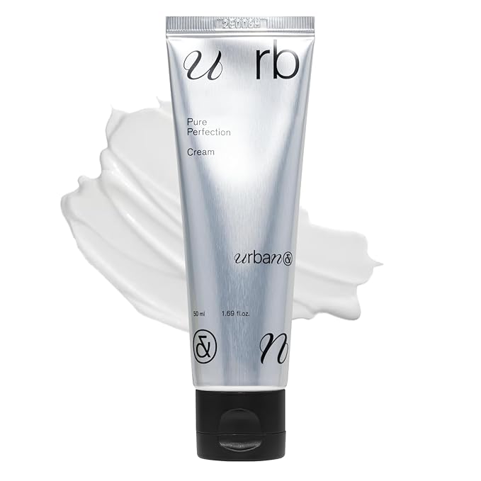 URBANAND Pure Perfection Cream, Vegan Korean Facial Moisturizer, Barrier Moisturizer Cream with 10% Panthenol, for Dry and Irritated Skin (50ml / 1.69 fl. oz.), Korean Skin Care