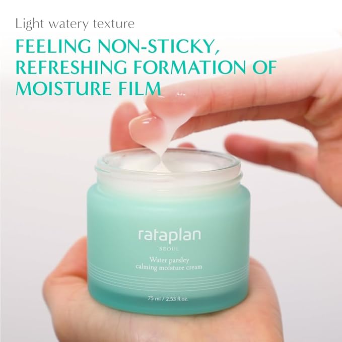 rataplan Water Parsely Calming Toner, Serum, Moisture Cream Triple Set