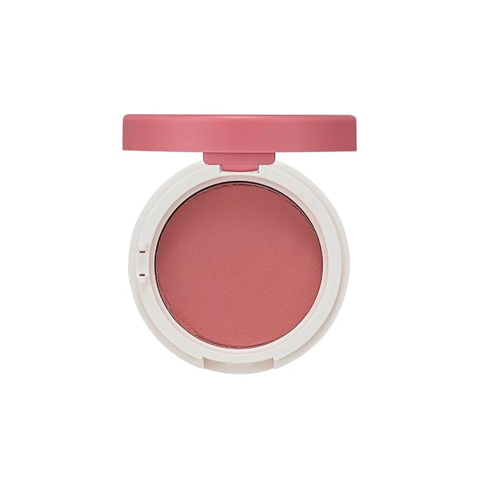 Holika Holika Jelly Dough Blusher 05 Rose Jelly - Korean Makeup Face Cheek Color, Long-Lasting Gel to Powder Formula, Smooth Matte Finish, Lightweight Non-Clumping Blush, 0.15oz.