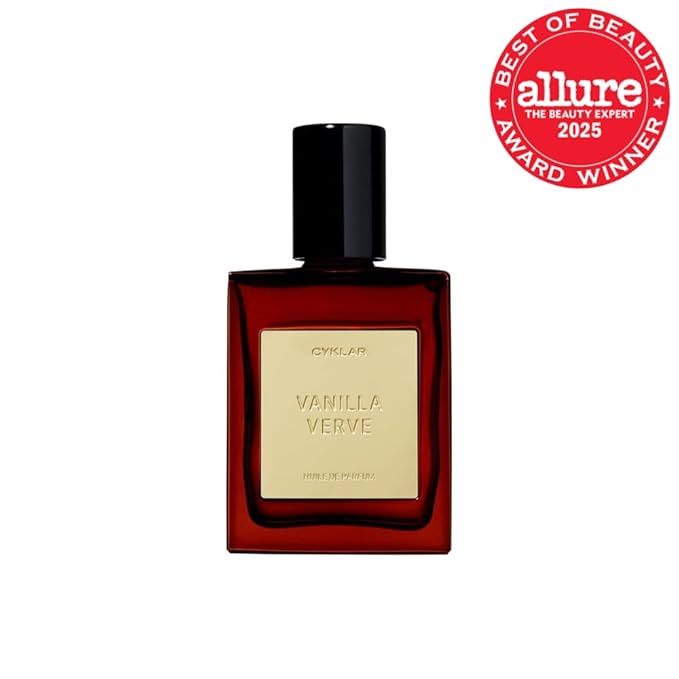 CYKLAR Perfume Oil for Skin – Vanilla Verve Scent – Spicy, Sweet & Creamy Perfume Fragrance with Gourmand Vanilla, Bergamot & Amber Notes – Travel-Friendly 30ml