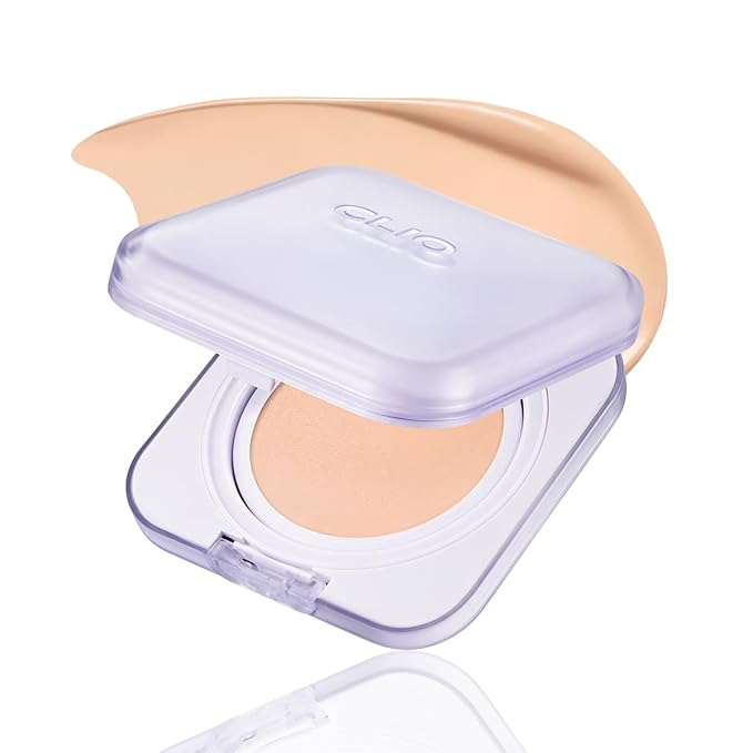 CLIO Kill Cover Mesh Blur Cushion Foundation, Flawless Full Coverage, Pore Blurring for Smooth Skin, Semi-Matte Finish, Long-Lasting, Lightweight, Oil-Control, Korean Foundation (23N GINGER)