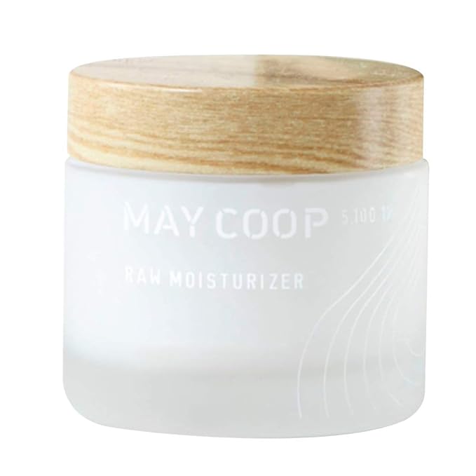 MAY COOP Raw Moisturizer Face Cream | Korean Skincare, Daily Hydrating Cream | 69% Maple Sap, Softening, Nourishing, Lightweight Gel, Vegan, Sensitive Skin, Anti-Aging