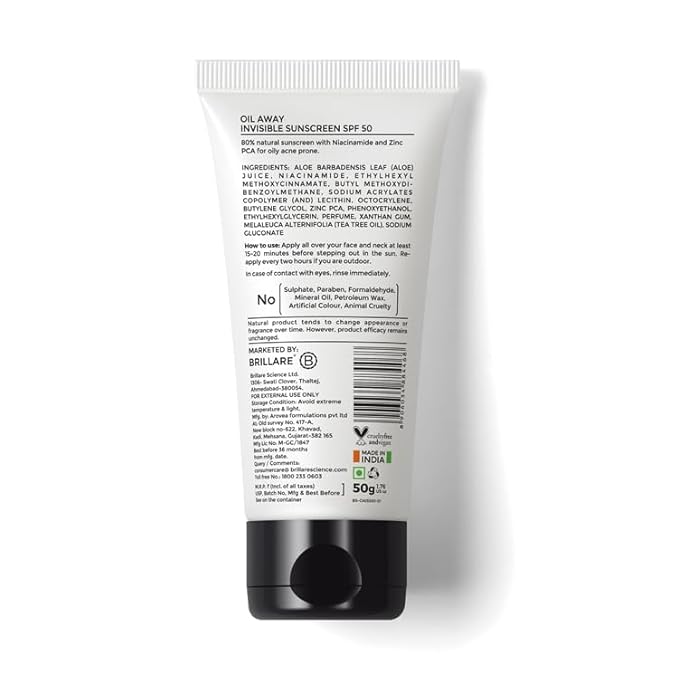 Oil Away INVISIBLE Sunscreen SPF 50
