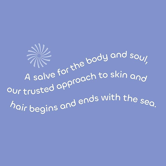 Seaweed Bath Co. Calm Body Scrub, Vetiver Geranium Scent, 6 Ounce, Sustainably Harvested Seaweed, Sea Kelp, Glycolic Acid