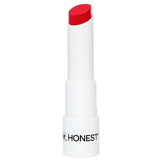 Honest Beauty Moisturizing Vegan Tinted Lip Balm, Antioxidant-Rich Acai Extracts, Avocado Oil Paraben-Free, Cruelty-Free, Blood Orange