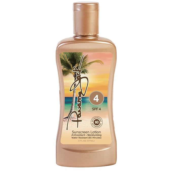 Panama Jack SPF 4 and SPF 8 Sunscreen Lotion Bundle