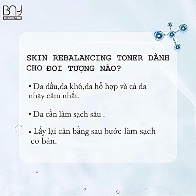 BNY Skin REBALANCING Toner- Nước HOA Hồng