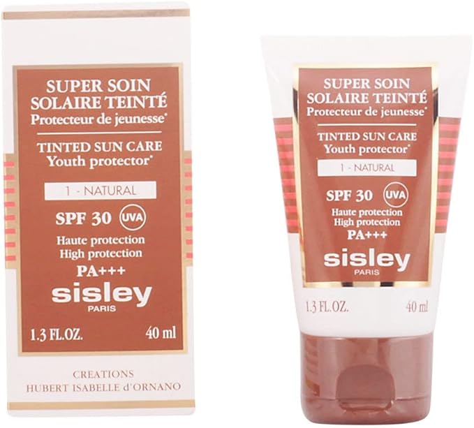 Sisley Super Soin Solaire Tinted SPF 30 No. 3 Amber Sun Care for Women, 1.3 Ounce