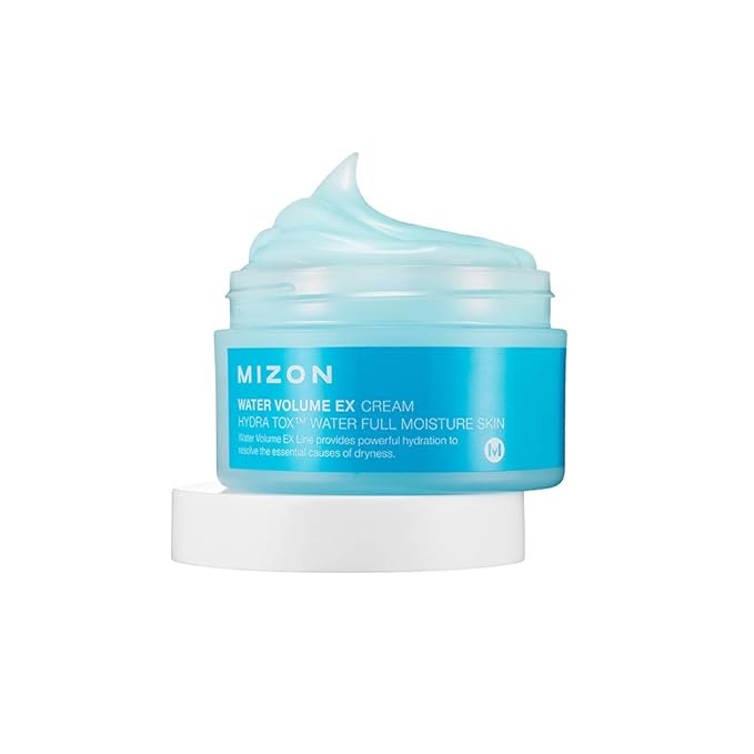 MIZON Water Volume EX Cream, Moisture Deep Hydration Cream Soft Skin Korean skin care (100ml/ 3.38 fl oz)