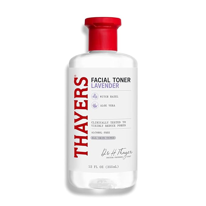 THAYERS Alcohol-Free Lavender Witch Hazel Toner with Aloe Vera Pack of 3