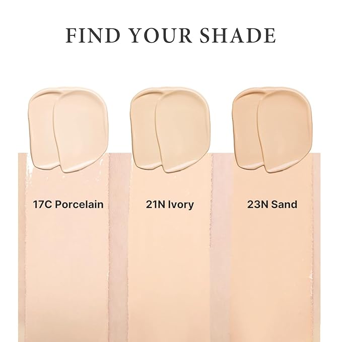 TIRTIR My Glow Cream Cushion | Natural Coverage, Hydrating, Dewy, Glow Finish, 24-Hours Long Lasting, Moisture barrier, Korean Cushion, Pack of 1 (0.63 oz.), #21N Ivory