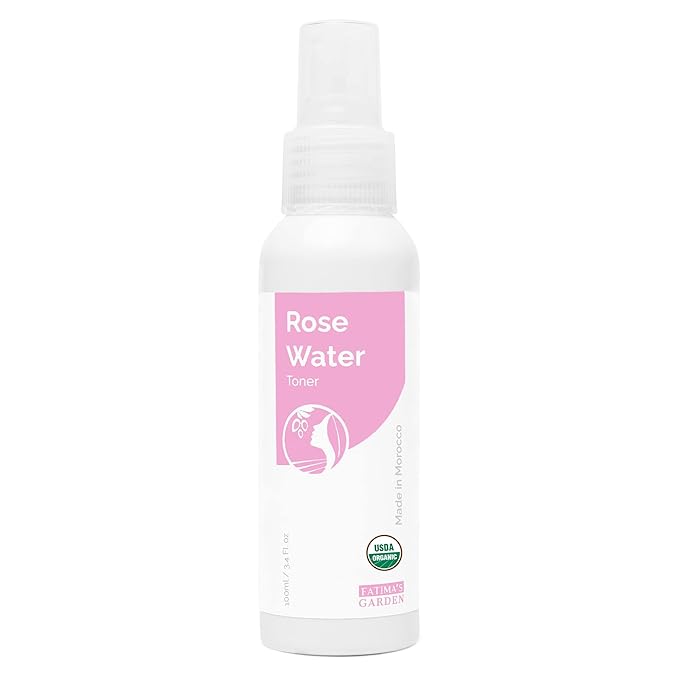 Fatima's Garden Rose Water Toner - Organic Hydrating Toner, 100ml