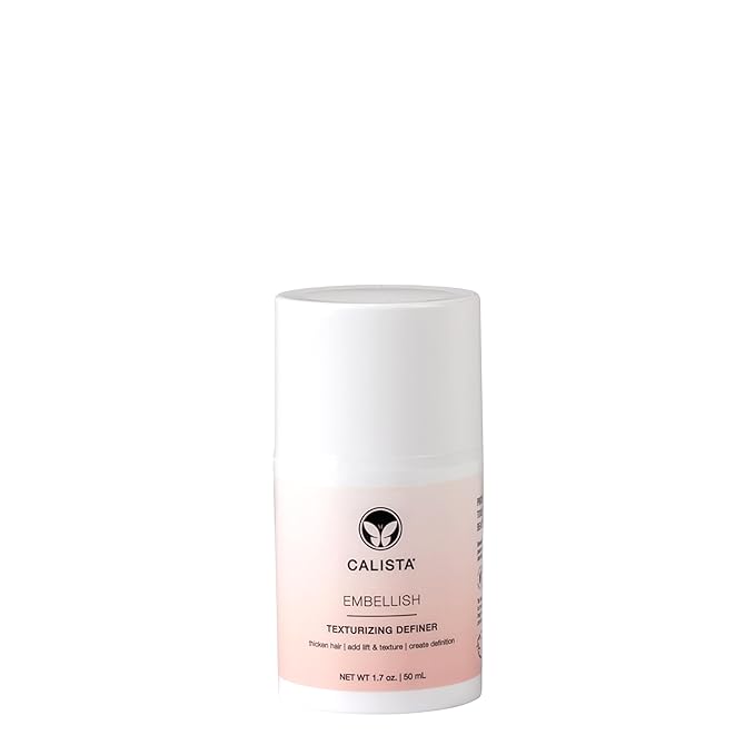 Calista - Embellish Flexible Hold Texturizing Definer - Medium Pliable Styling Paste for Hair Definition and Control All Hair Types 1.7 oz