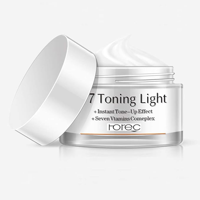 BIOAQUA V7 Toning Light Cream For Lazy Makeup Multivitamin Complex Oat Hyaluronic Acid Concealer Moisturizing 50g