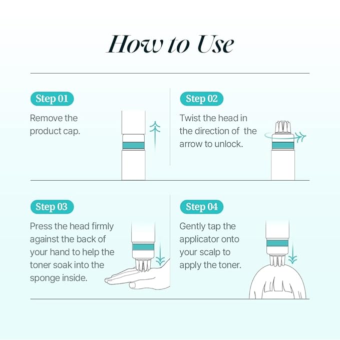 Scalp Serum for Hair Loss & Thinning with Massaging Tips | Clinically Proven | Thickens & Accelerates Hair Growth | Supports DHT Balance | Korean Hair Care | Low Irritation, Drug-Free | 4.05 fl.oz