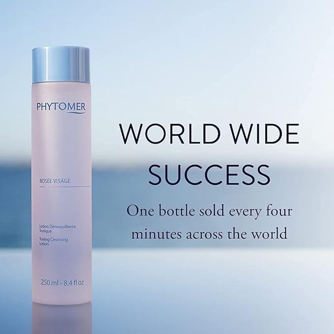 PHYTOMER FACE Cleanser & Toner Bundle: ROSÉE Visage, Perfect Visage - Luxury Skincare Made with Safe, Natural Ingredients
