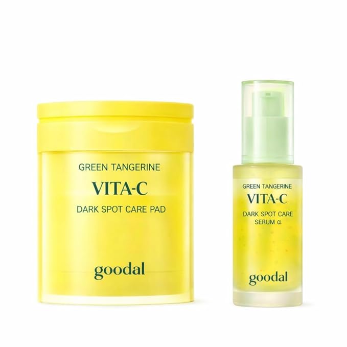 [Bundle] Goodal Green Tangerine Vitamin C Toner Pad & Serum [Advanced Ver.]
