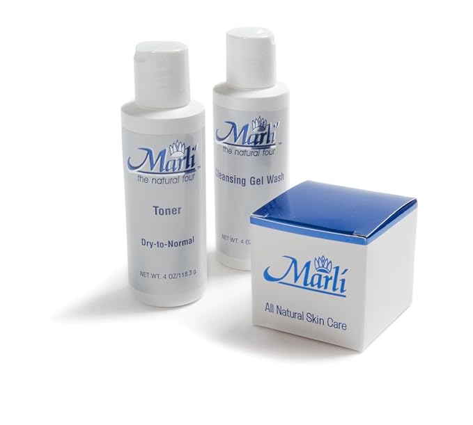 Marli Skin Care Complete Skin Care Kit (Cleanser, Toner, EDA)