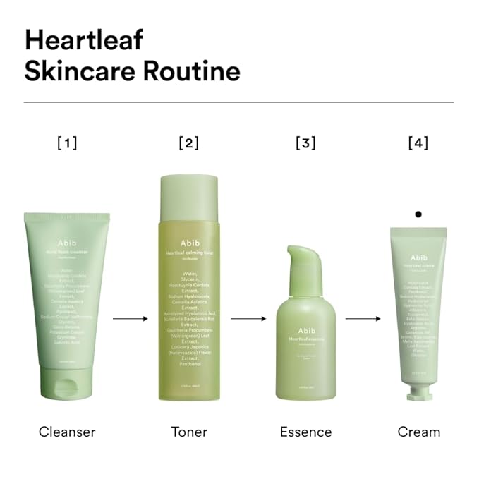 Abib Heartleaf Cream Calming Tube 2.53 fl oz I Calming, Facial Cream