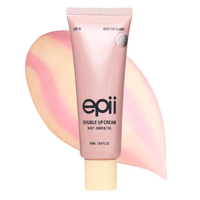 Double Up Cream | face moisturizer | NAD NMN | TXA | niacinamide | dark spot | uneven skin tone | sensitive skin | firmness | korean skincare | squalane15% | 50ml 1.69 oz. fl.