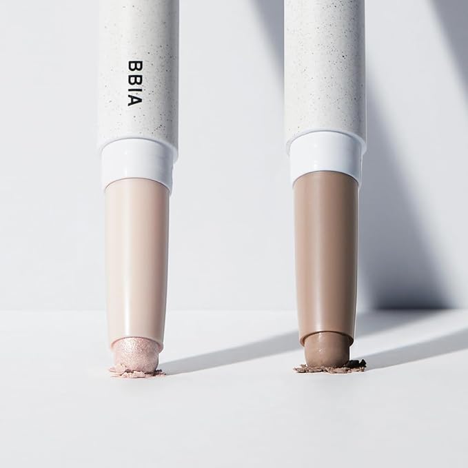 BBIA Last Contour Stick - Dual-Sided Contouring & Highlighting Duo Stick Easy Dual-Ended Natural Contour & Highlight Blendable Buildable Longlasting Korean Face Makeup (01 WARM DETAIL, Pack of 1)