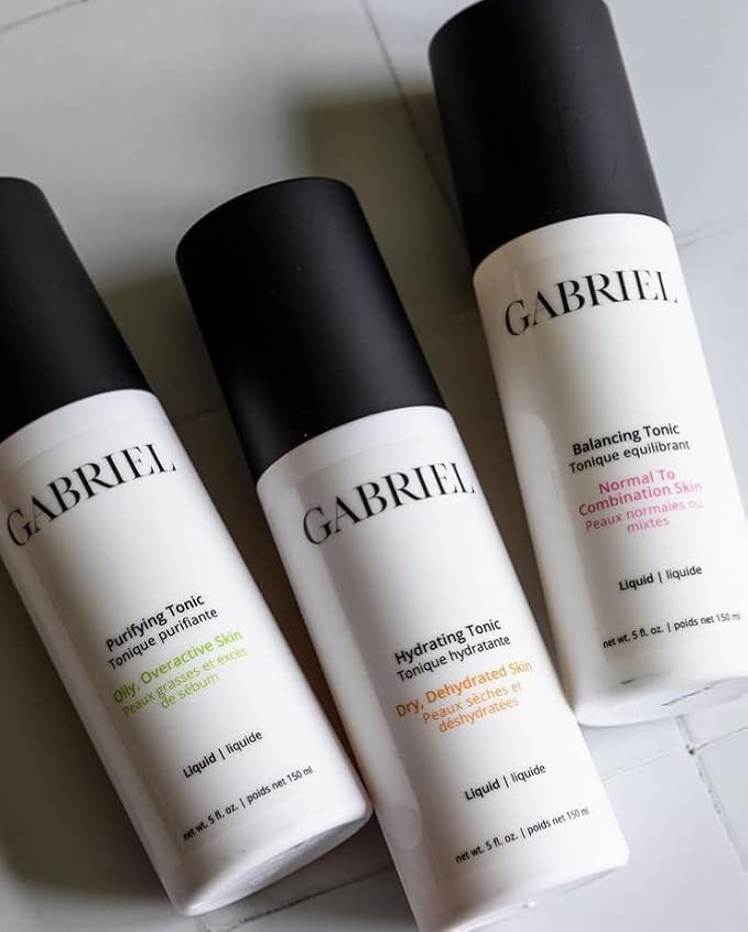 Gabriel Cosmetics Tonic | Natural, Paraben Free, Vegan, Cruelty-Free, Non GMO, 5 oz. (Hydrating Tonic)