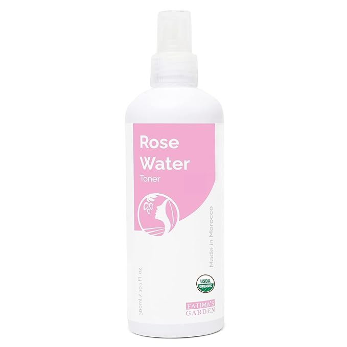 Fatima's Garden Rose Water Toner - Organic Hydrating Toner, 300ml