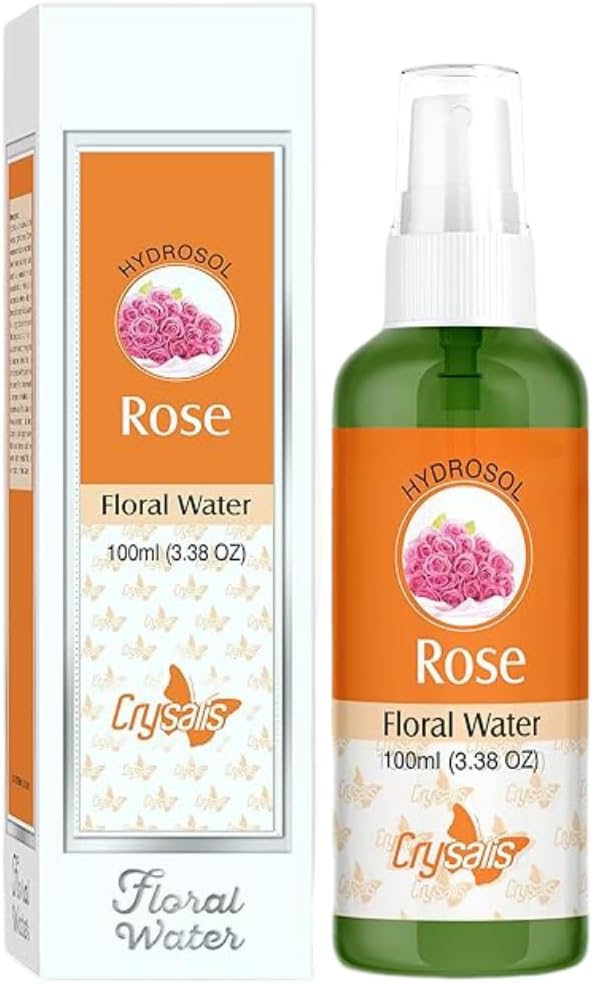 BEMT Pure Rose Hydrosol | Steam-Distilled Rosa Damascena Floral Water | Natural Cosmetic-Grade Face Mist & Skin Freshener | 100 ml