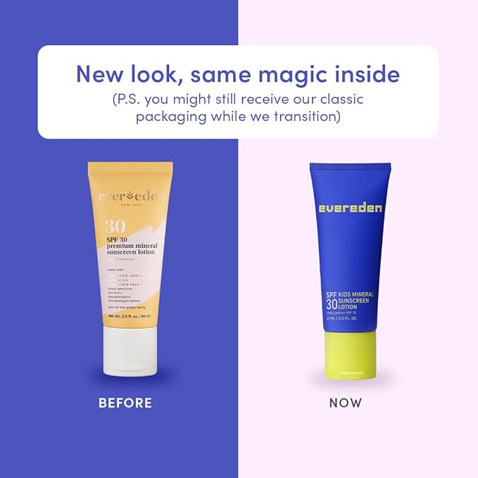 Evereden Nourishing Baby Face Cream, 1.7 oz & Premium Sunscreen SPF 30, 2 fl oz. | 2 Item Bundle Set | 100% Mineral Sunscreen with Zinc Oxide | Clean Baby Skincare