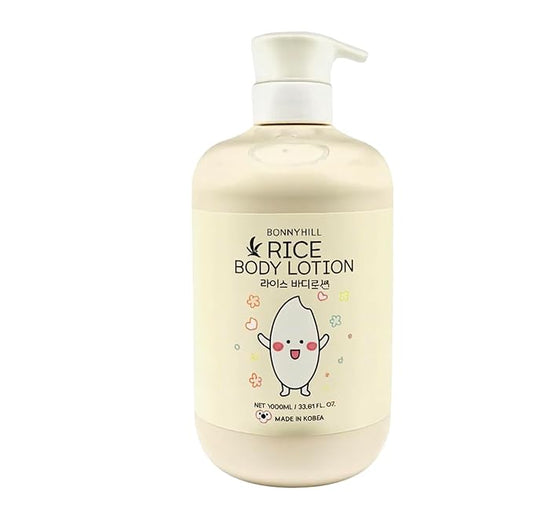 BONNYHILL Rice Body Lotion, Moisturizes And Enhances Skin Radiance 33.81 FL OZ