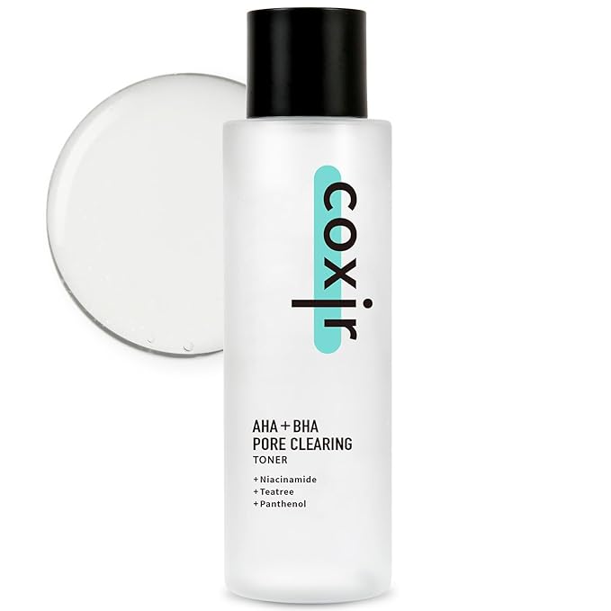 coxir Tea Tree Pore & Sebum Toner | Oil Balance, Pore Minimizer, Sebum Control | Paraben Free, Cruelty Free, Korean Skin Care[150ml/5.07 fl.oz]