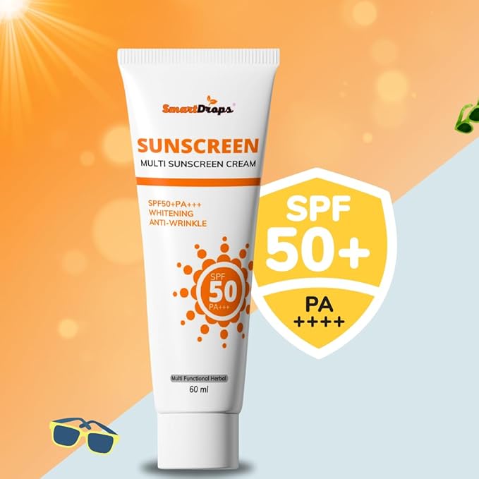 Face Sunscreen With SPF 50+ | Travel Size Sunscreen | Water Resistant Sunscreenn 120 ml