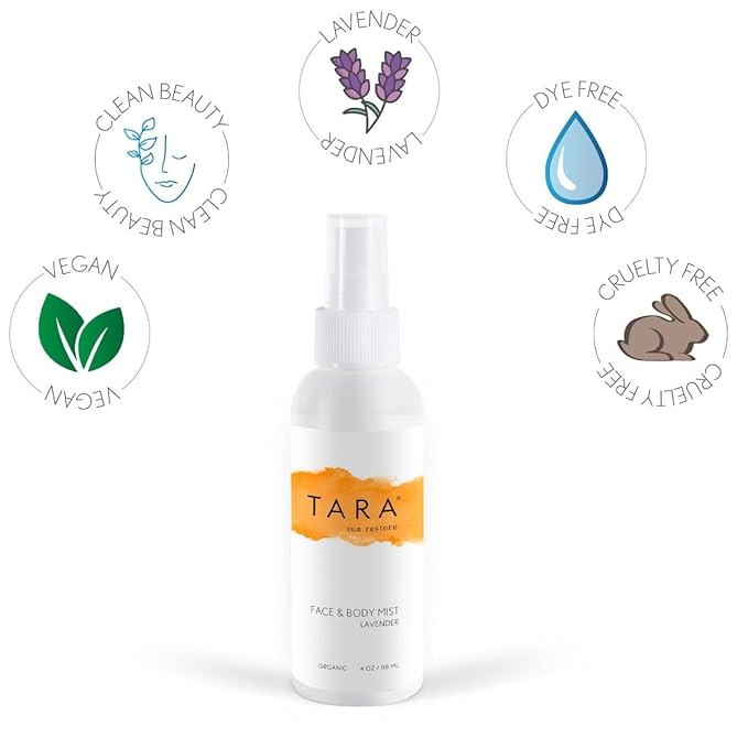 TARA Spa Therapy Sun Restore Lavender Face & Body Mist, 4 oz