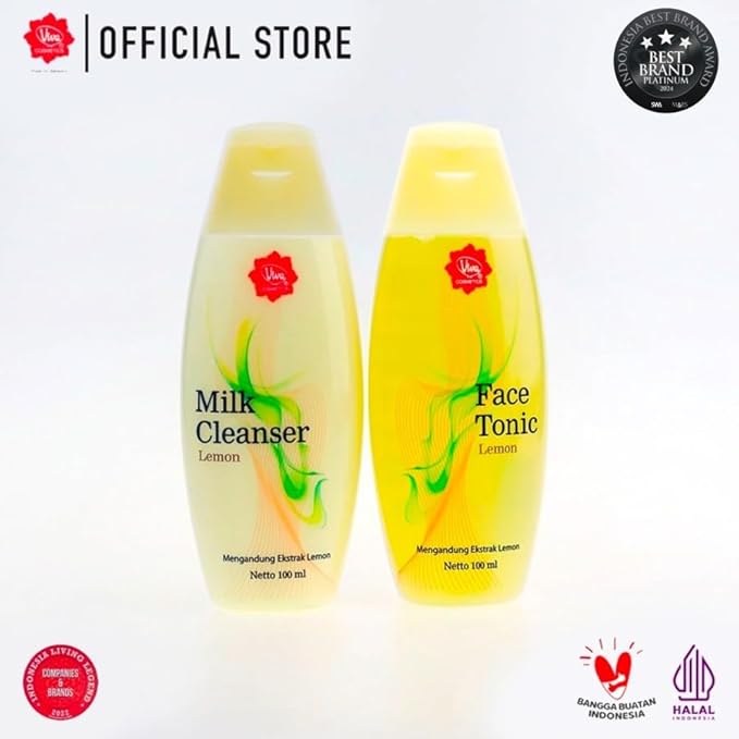 Viva Cosmetics, Face Tonic, 200ml, Lemon (Pack of 1)