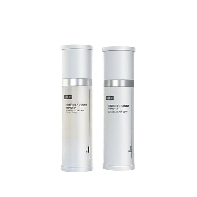 Recombinant Collagen Repairing Essence Lotion and Toner Set, Brightening Moisturizing Skin Care, Redness Relief and Barrier Strengthening