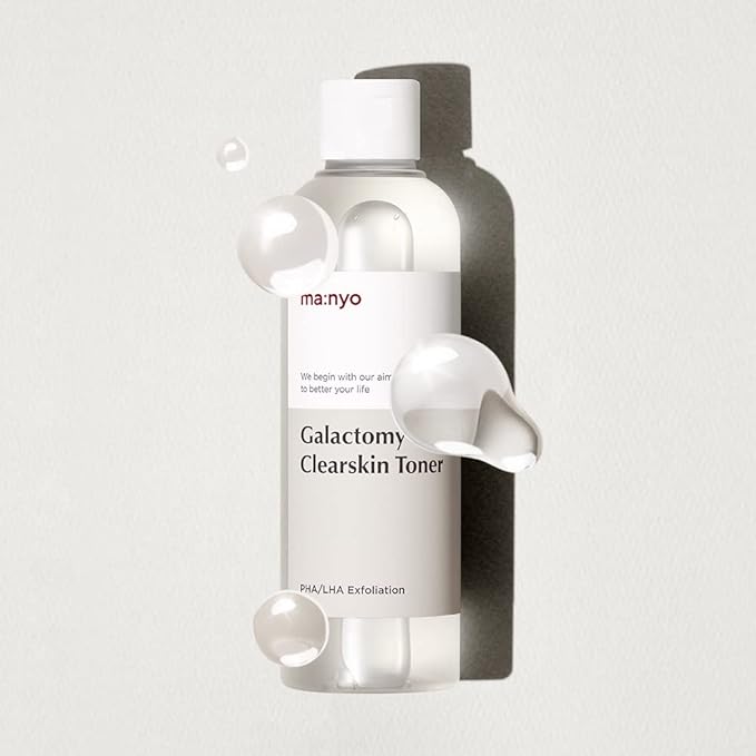MA:NYO Galactomy Clear Skin Toner | Brightening & Hydrating Toner with Natural Fermented Filtrate | For Pore Care & Even Skin Tone | Suitable for All Skin Types | Korean Skincare 7.1fl oz (210ml)