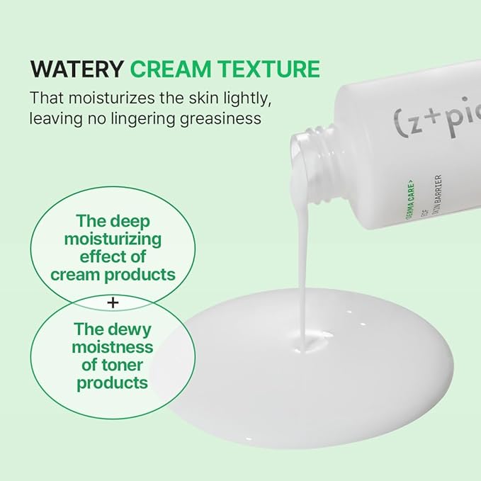 Zipiderm EGF Skin Barrier Intensive Moisture Set – Cream Toner + Intensive Cream + Dressing Sheet Masks(4EA), Korean Deep Hydration & Barrier-Repair Routine for Dry, Sensitive & Irritated Skin