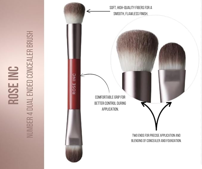 Number 4 Dual-Ended Concealer Brush
