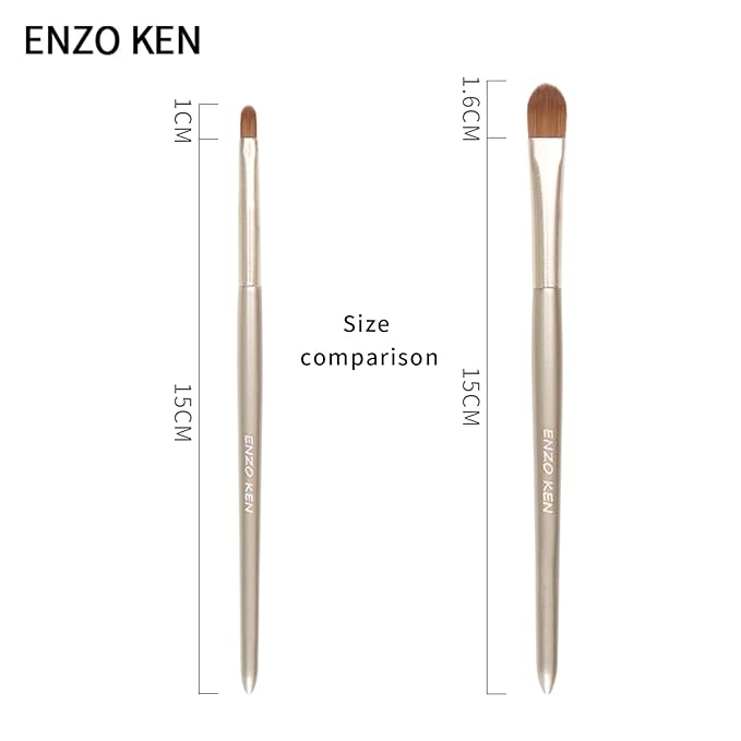 Flat Concealer Brush Under Eye, Concealer Brush, Small Flat Makeup Brushes, Under Eye Brush Concealer, Flat Brush Under Eye. - Glod, E201M